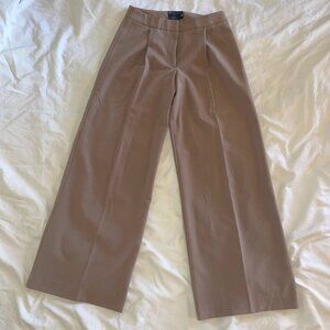 Asos design tan wide leg pants